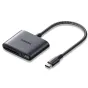 Card Reader - CM387 Card Reader USB-C to SD/TF + USB Black - buy today in Master Foto store and with delivery