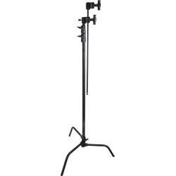 Boom Light Stands - Kupo CS-40MKB 40" Master C-Stand with Sliding Leg Kit Black CS-40MKB - buy today in store and with delivery