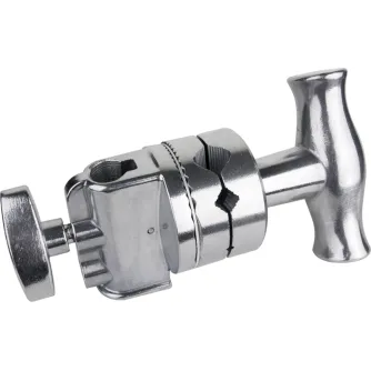 Statīvu aksesuāri - Kupo KCP-200 2-1/2" Grip Head with Big Handle - Silver KCP-200 - perc šodien veikalā un ar piegādi