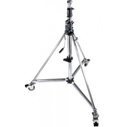 Light Stands - Kupo 484 Heavy Duty Wind-Up Low Base Steel Stand 484 - quick order from manufacturer