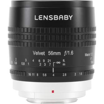 Объективы - Lensbaby Velvet 56 for Nikon Z LBV56BNZ - быстрый заказ от производителя