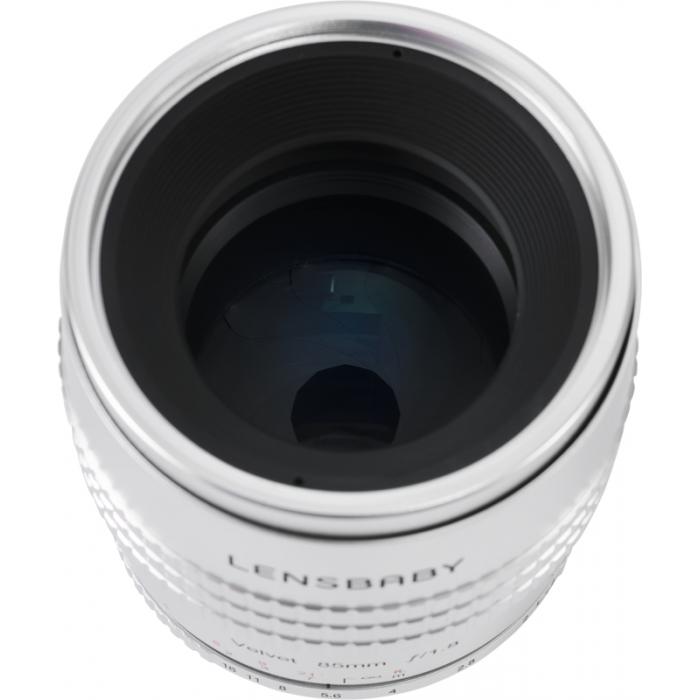 Objektīvi - Lensbaby Velvet 85 for Canon EF (Silver) LBV85SEC - ātri pasūtīt no ražotāja
