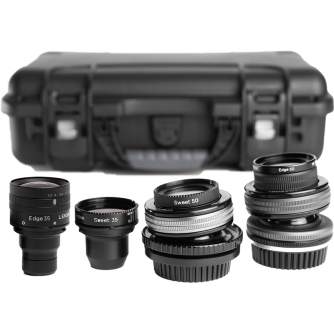 Объективы - Lensbaby Movie Makers Kit III w/ PL mount and Canon EF mount LBPLKIT3 - быстрый заказ от производителя