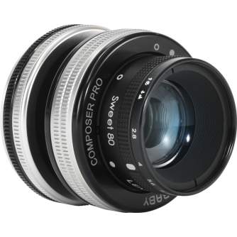 Objektīvi - Lensbaby Composer Pro II w/ Sweet 80 for Nikon F LBCP2S80N - ātri pasūtīt no ražotāja