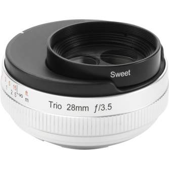 Objektīvi - Lensbaby Trio 28 Micro 4/3 LBTR28M - ātri pasūtīt no ražotāja