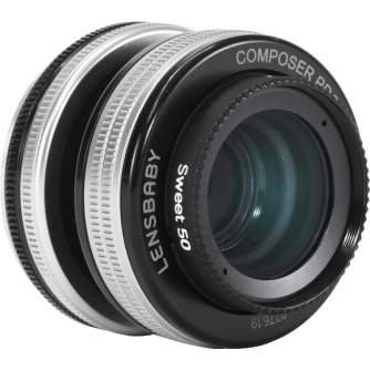 Lenses - Lensbaby Composer Pro II with Sweet 50 for Canon RF LBCP250CRF - quick order from manufacturer