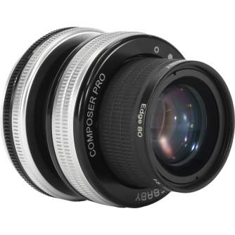 Objektīvi - Lensbaby Composer Pro II w/ Edge 80 for Nikon F LBCP280N - ātri pasūtīt no ražotāja
