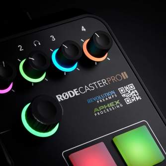 Audio Mikserpulti - Rode RODECaster Pro II Консоль для производства подкастов, Студия аудиопроизводс - быстрый заказ от производ