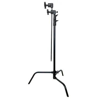 Больше не производится - Kupo CL-20MKB 20" Master C-Stand With Sliding Leg Kit & Quick Release - Black