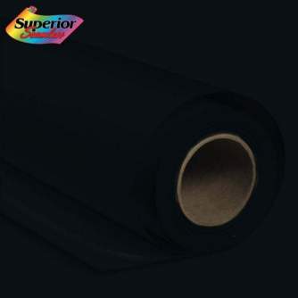 Backgrounds - Superior Background Paper 44 Jet Black 2.72 x 11m - buy today in store and with delivery
