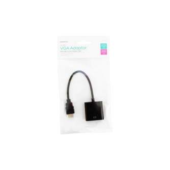 Wires, cables for video - Omega adapter HDMI - VGA (44322) - buy today in store and with delivery
