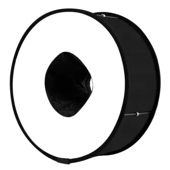 Softboxes - PU5145 Softbox 45cm Ring Softbox Speedlight Round Style Flash Light Photography - buy today in store and with delivery