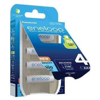 Batteries and chargers - Rechargeable batteries Panasonic ENELOOP BK-3MCDE/4BE, 2000 mAh, 2100 (4xAA) BOOM - buy today in store and with delivery