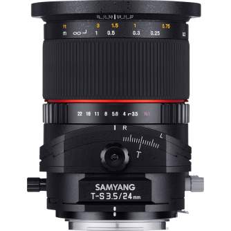 Lenses - Samyang T S 24mm f3.5 ED AS UMS Tilt/Shift Sony/Minolta - quick order from manufacturer