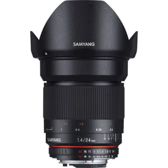SLR Objektīvi - SAMYANG OBJEKTIVS 24MM F1,4 CANON - ātri pasūtīt no ražotāja