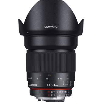 Объективы - Samyang 24mm f/1.4 ED AS IF UMC Nikon F (AE) - быстрый заказ от производителя