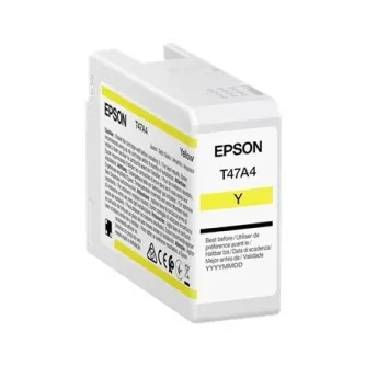 Printera kārtridži - Epson UltraChrome Pro 10 ink T47A4 Ink cartrige, Yellow - ātri pasūtīt no ražotāja