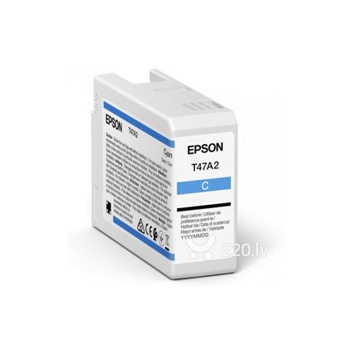 Принтеры и принадлежности - Epson UltraChrome Pro 10 ink T47A2 Ink cartrige, Cyan - быстрый заказ от производителя