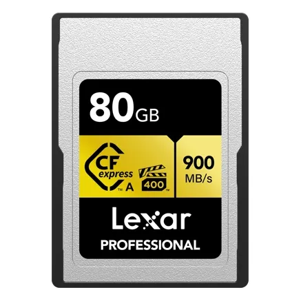 Lexar Pro CFexpress Type A GOLD R900/W800 80GB
