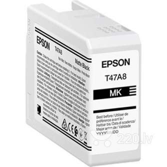 Принтеры и принадлежности - Epson UltraChrome Pro 10 ink T47A8 Ink cartrige, Matte Black - быстрый заказ от производителя