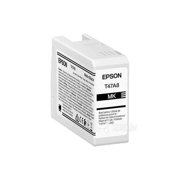 Printeri un piederumi - Epson UltraChrome Pro 10 ink T47A8 Tintes kasetne, melns matēts - ātri pasūtīt no ražotāja