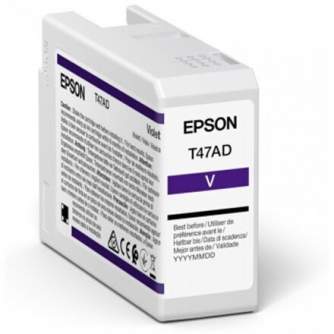 Printeri un piederumi - Epson UltraChrome Pro 10 ink T47A7 Tintes kasetne, violets - ātri pasūtīt no ražotāja