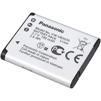 Camera Batteries - PANASONIC BATTERY VW-VBX070E - quick order from manufacturer