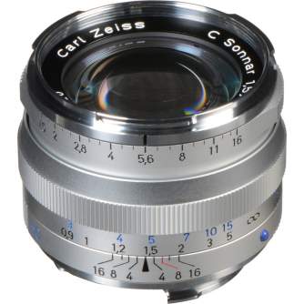 Lenses - ZEISS C SONNAR T* 50MM F/1,5 ZM SILVER - quick order from manufacturer