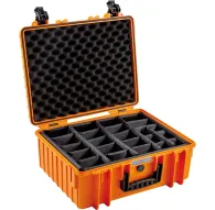 Hard Cases - BW OUTDOOR CASE TYPE 6000 WITH DIVIDER SYSTEM (RPD) ORANGE 6000/O/RPD - quick order from manufacturerHard Cases - BW OUTDOOR CASE TYPE 6000 WITH DIVIDER SYSTEM (RPD) ORANGE 6000/O/RPD - quick order from manufacturer