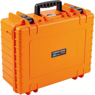 Cases - BW OUTDOOR CASE TYPE 6000 WITH DIVIDER SYSTEM (RPD) ORANGE 6000/O/RPD - quick order from manufacturer