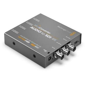 Signāla kodētāji, pārveidotāji - Blackmagic Mini Converter - Audio to SDI 4K - ātri pasūtīt no ražotāja