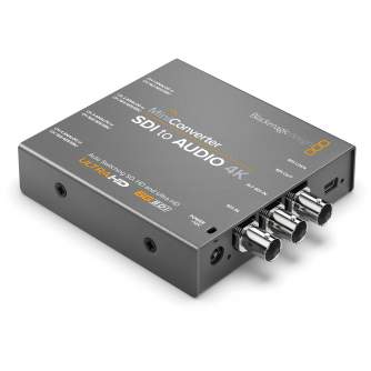 Signāla kodētāji, pārveidotāji - Blackmagic Mini Converter - SDI to Audio 4K - ātri pasūtīt no ražotāja