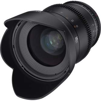 CINEMA видео объективы - SAMYANG 35MM T1,5 VDSLR MK2 CANON M F1311002102 - быстрый заказ от производителя