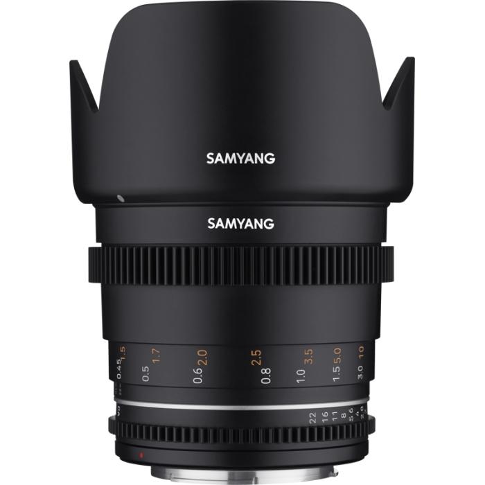 CINEMA видео объективы - SAMYANG 50MM T1,5 VDSLR MK2 CANON F1311101102 - быстрый заказ от производителя