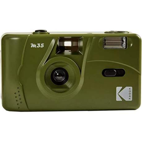 Плёночные фотоаппараты - Tetenal KODAK M35 reusable camera OLIVE GREEN - быстрый заказ от производителя