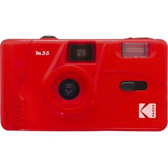 Плёночные фотоаппараты - Tetenal KODAK M35 reusable camera SCARLET - купить сегодня в магазине и с доставкой