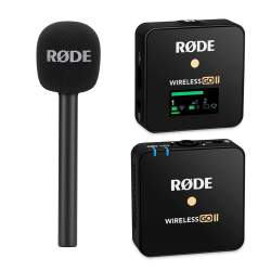 Sound recording - Rode microphone Wireless Go II set with handle transmitter rental