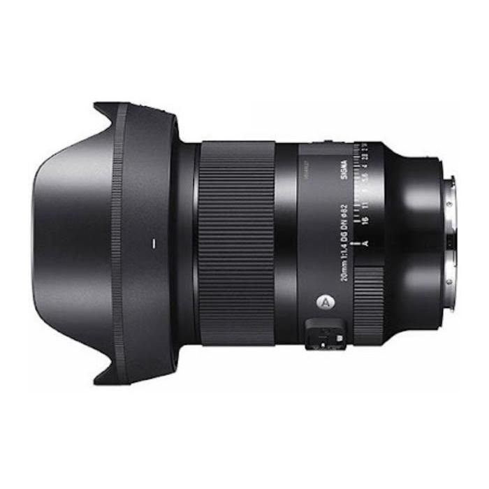 Objektīvi - Sigma 20mm F1.4 DG DN for Sony E-Mount [Art] - быстрый заказ от производителя