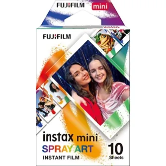 Картриджи для инстакамер - Paper instax mini SPRAY ART (10pl) - быстрый заказ от производителя Лучший выбор профессионалов