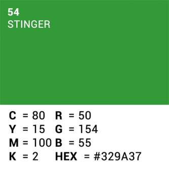 Фоны - Superior Background Paper 54 Stinger Chroma Key 2.72 x 11m - купить сегодня в магазине и с доставкой