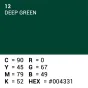 Foto foni - Superior Background Paper 12 Deep Green 2.72 x 11m - быстрый заказ от производителя