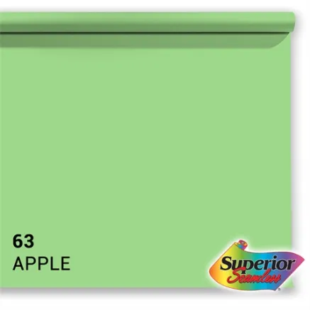 Superior Background Paper 63 Apple 2.72 ( 73 Summer Green) x 11m