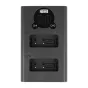 Kameru akumulatori - Dual-channel charger and LP-E17 battery pack Newell DL-USB-C for Canon - perc šodien veikalā un ar piegādi
