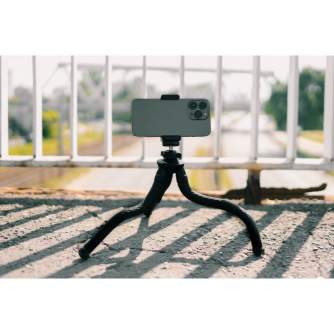 Штативы для телефона - Flexible Tripod Fotopro uFo 2 - black - быстрый заказ от производителя
