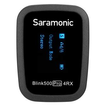 Bezvadu piespraužamie mikrofoni - Saramonic Blink 500 Pro B8 2,4GHz wireless w/3,5mm / 4-Channel Wireless Microphone System - perc šodien veikalā un ar piegādi