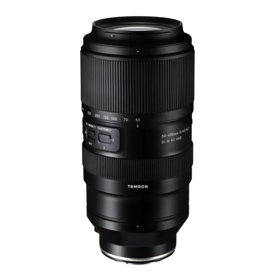 TAMRON 50-400mm F/4.5-6.3 Di III VC VXD Sony E-mount full-frame mirrorless lens