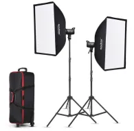 Godox SL100Bi LED Video Light Two Kit SL-100Bi 2x100W 60x90cm