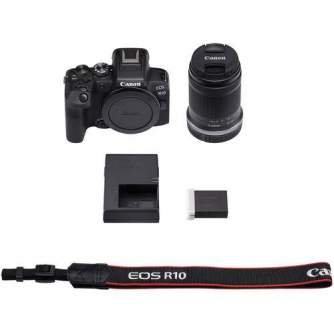 Bezspoguļa kameras - Canon EOS R10 RF-S 18-150mm S EU26 - perc šodien veikalā un ar piegādi