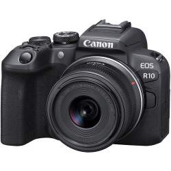 Bezspoguļa kameras - Canon EOS R10 RF-S18-45mm S w MT adp EF-EOS-R EU26 - perc šodien veikalā un ar piegādi