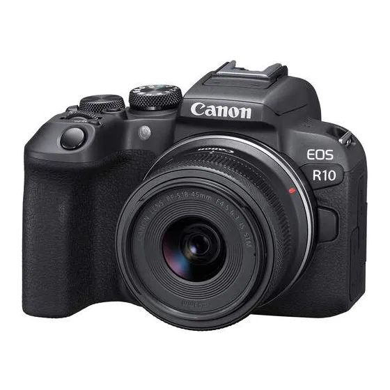 Canon EOS R10 RF-S18-45mm S w MT adp EF-EOS-R EU26